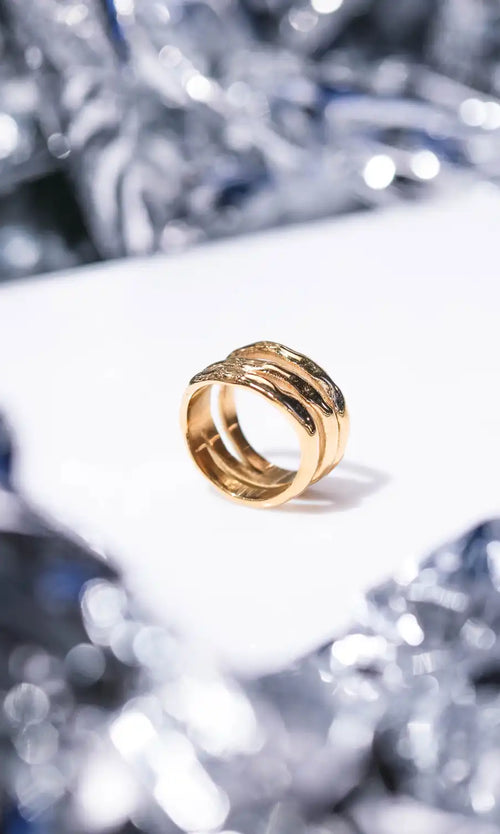 Paul Valentine Molten Triple Ring zollfrei