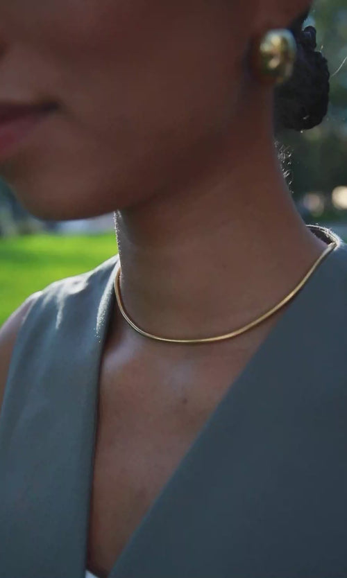 Paul Valentine Avenue Snake Necklace Rabatte dieses Monats