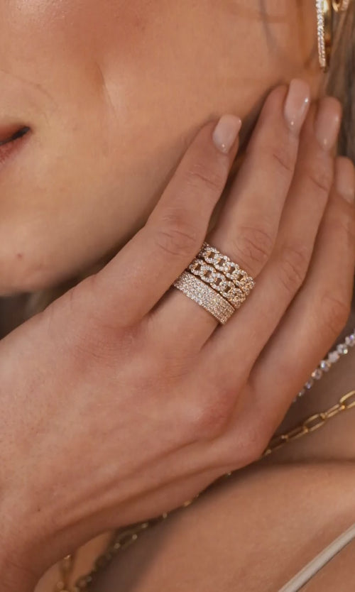 Paul Valentine Éclat Pavé Ring Hotsell
