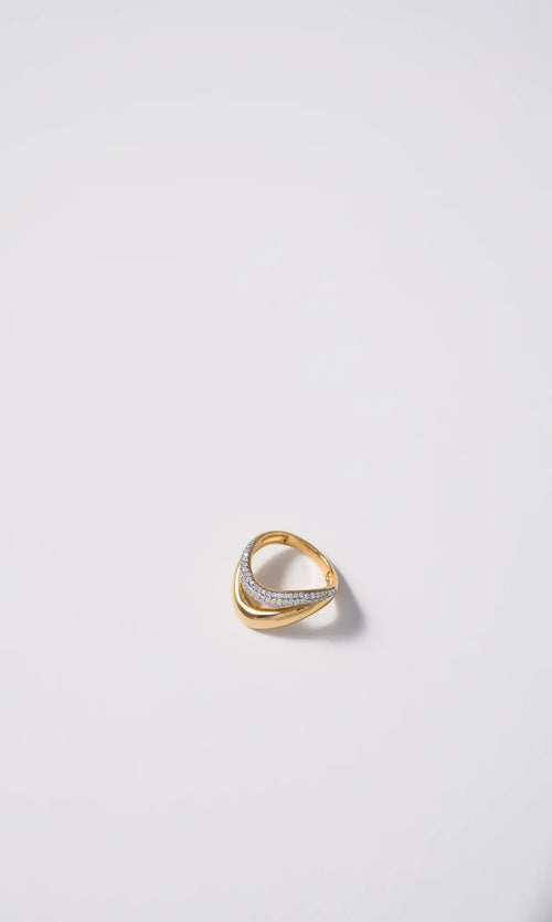 Paul Valentine Crystal Galaxy Ring Schlussverkauf