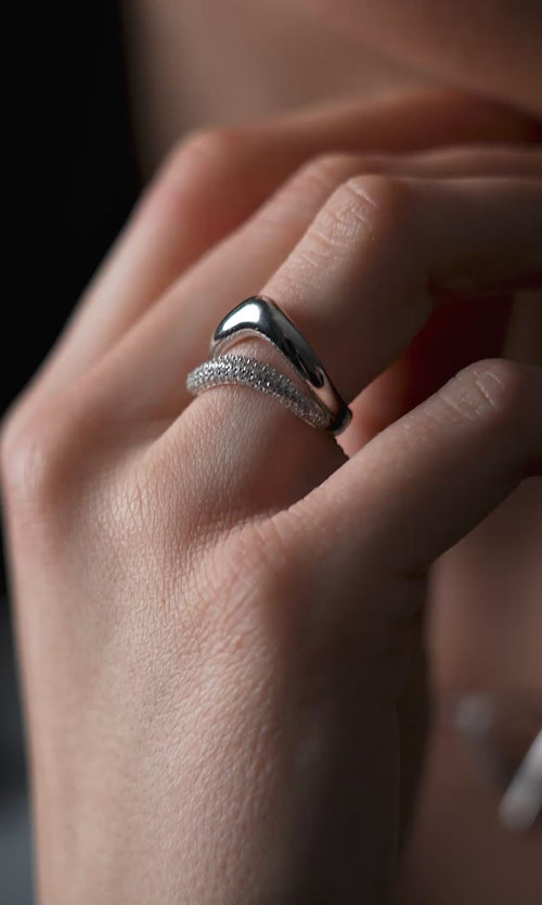 Paul Valentine Crystal Galaxy Ring Limitierter Zeitrabatt