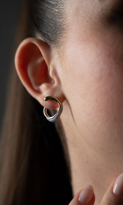 Paul Valentine Crystal Galaxy Ear Studs Rabatt