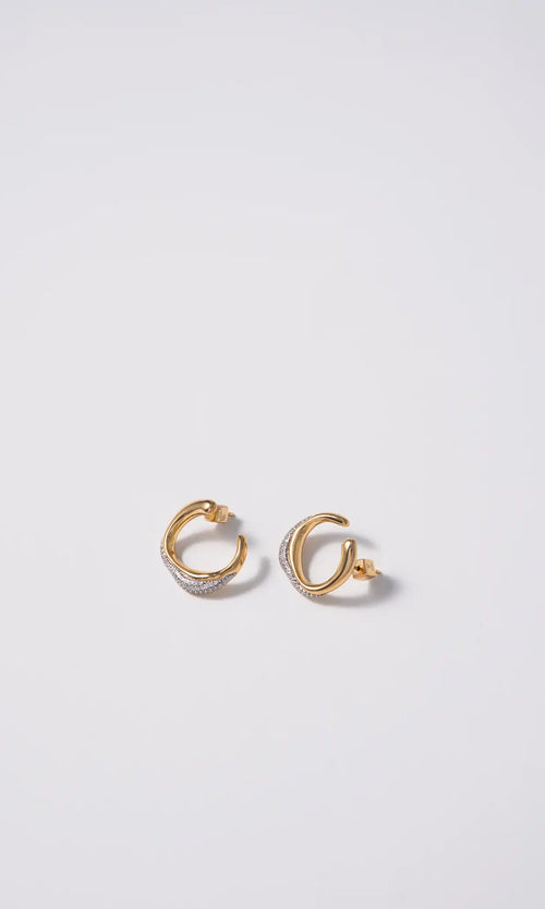 Paul Valentine Crystal Galaxy Ear Studs Rabatt