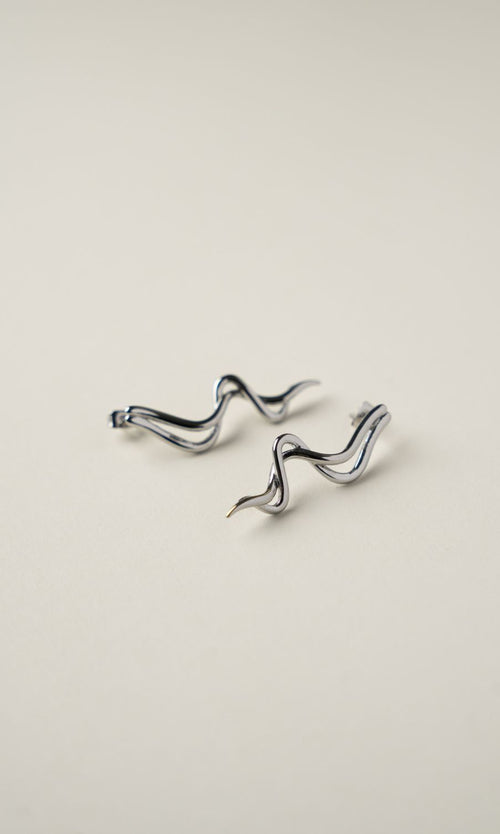 Paul Valentine Wave Rush Earrings Heißer Verkauf
