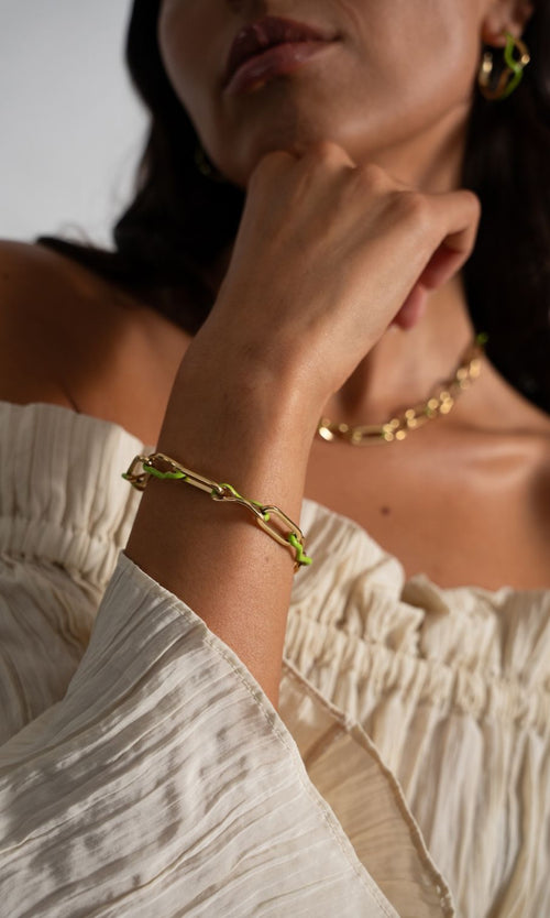 Paul Valentine Wave Rush Enamel Bracelet Zeitlich begrenztes Angebot