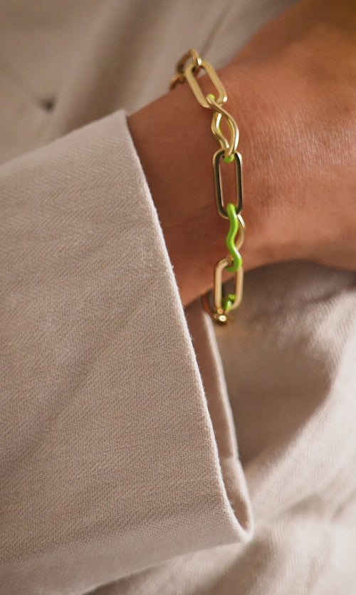 Paul Valentine Wave Rush Enamel Bracelet Zeitlich begrenztes Angebot