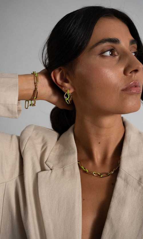 Paul Valentine Wave Rush Enamel Hoops Große Rabatte