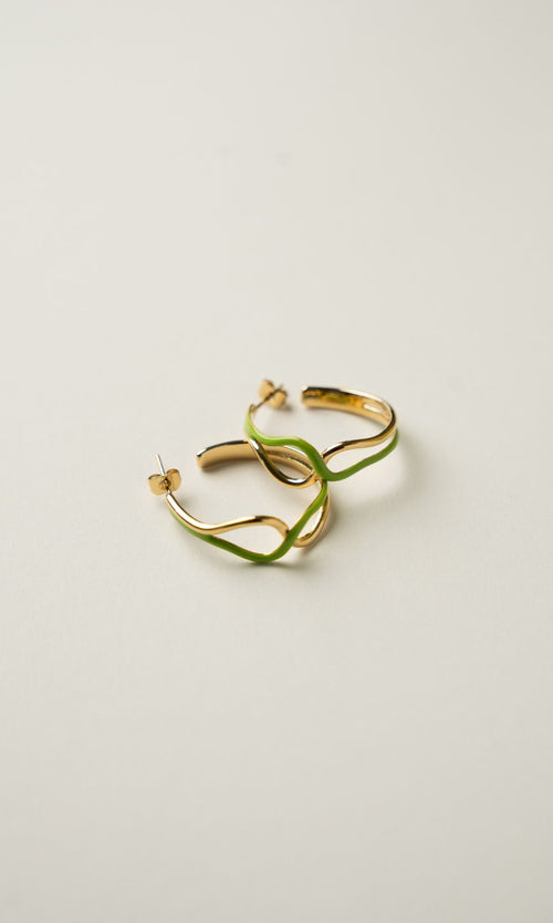 Paul Valentine Wave Rush Enamel Hoops Große Rabatte