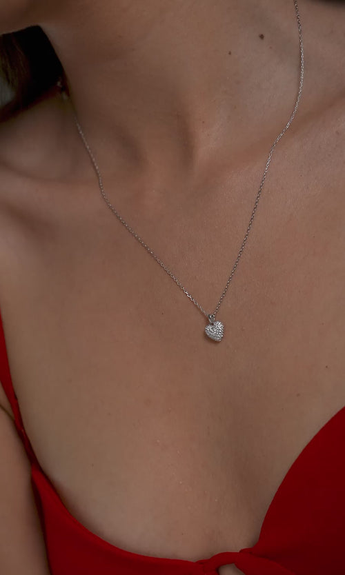 Paul Valentine Pure Heart Necklace 50% Rabatt für begrenzte Zeit
