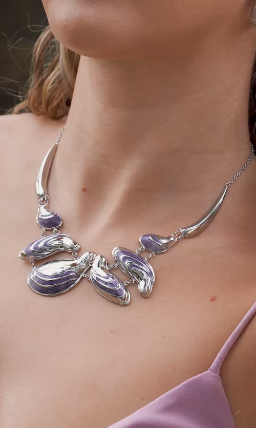 Paul Valentine Underwater Enamel Necklace Fabrikverkauf