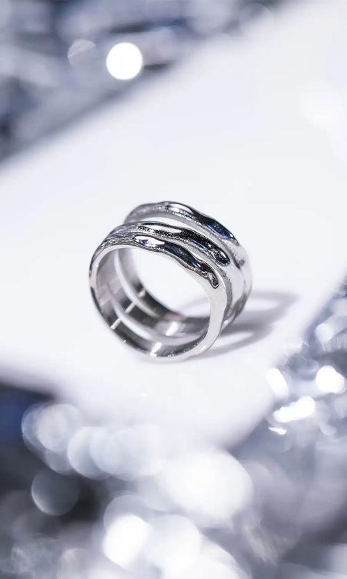 Paul Valentine Molten Triple Ring Fabrikpreis