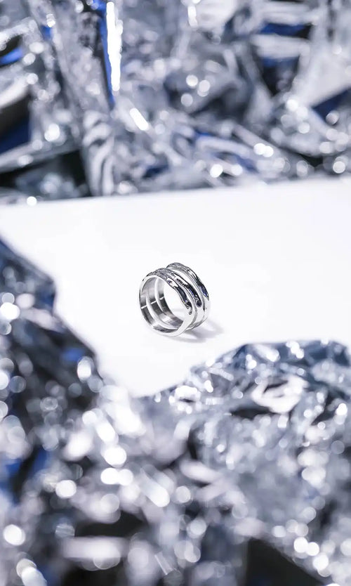 Paul Valentine Molten Triple Ring Fabrikpreis