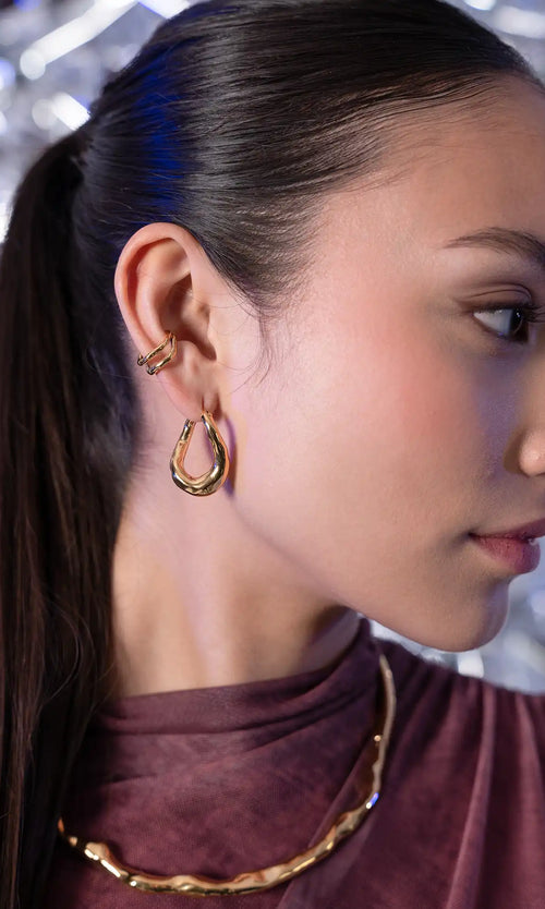 Paul Valentine Molten Ear Cuff Sonderangebot