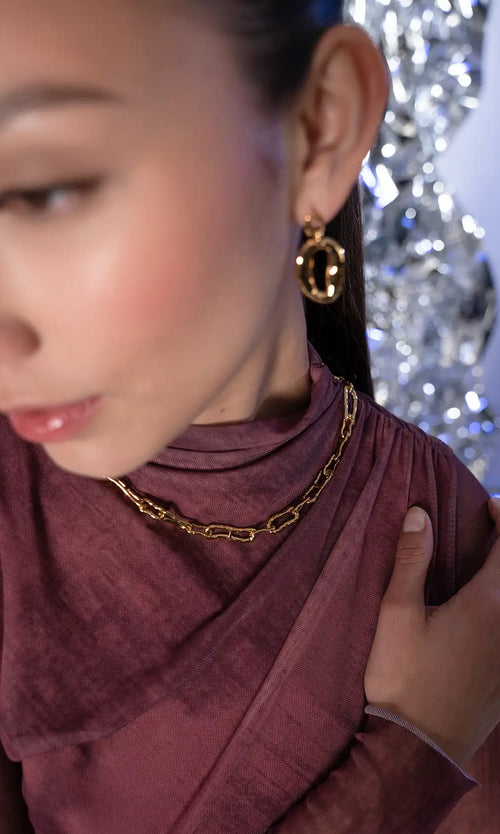 Paul Valentine Molten Chunky Necklace Günstig kaufen