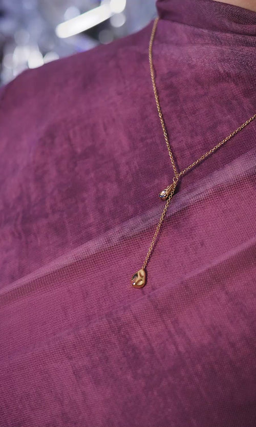 Paul Valentine Molten Y-Necklace Flash Sale