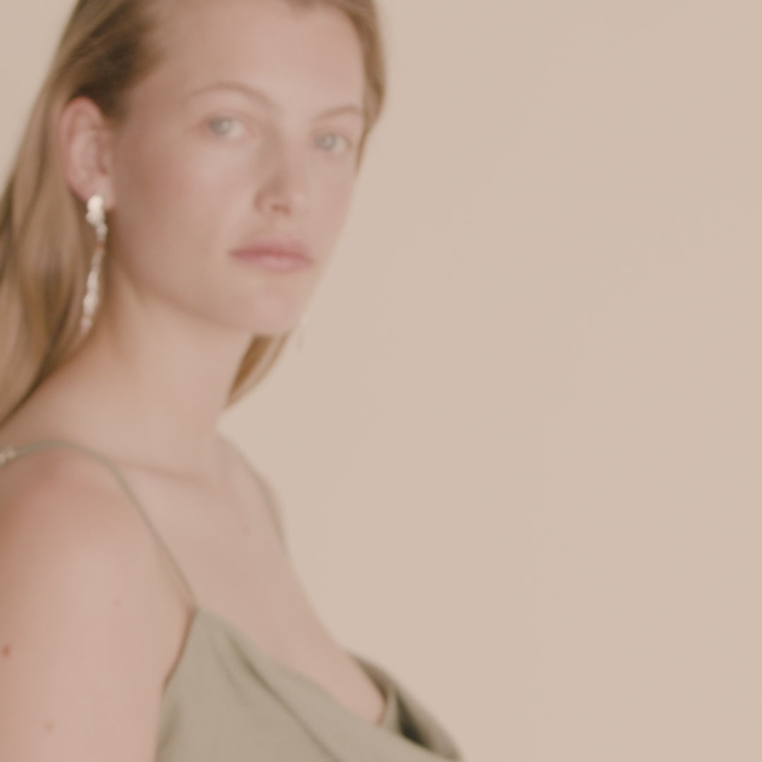 Pilgrim NIYA recycelte Ohrringe mehrfarbig/versilbert Flash Sale