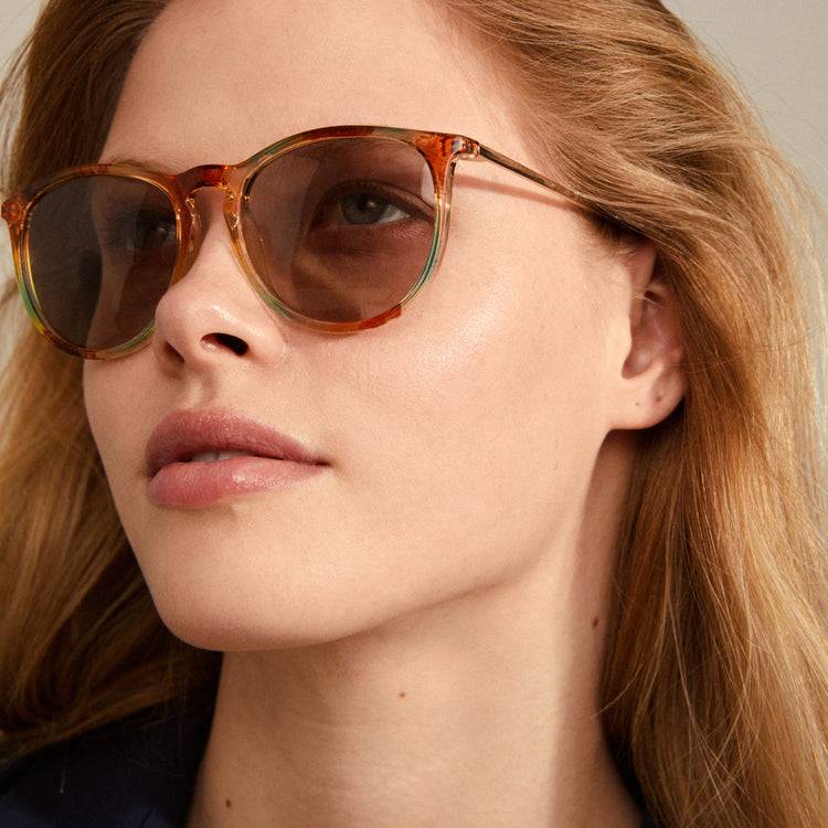 Pilgrim VANILLE Sonnenbrille Mehrfarbig/Gold VIP-Rabatte