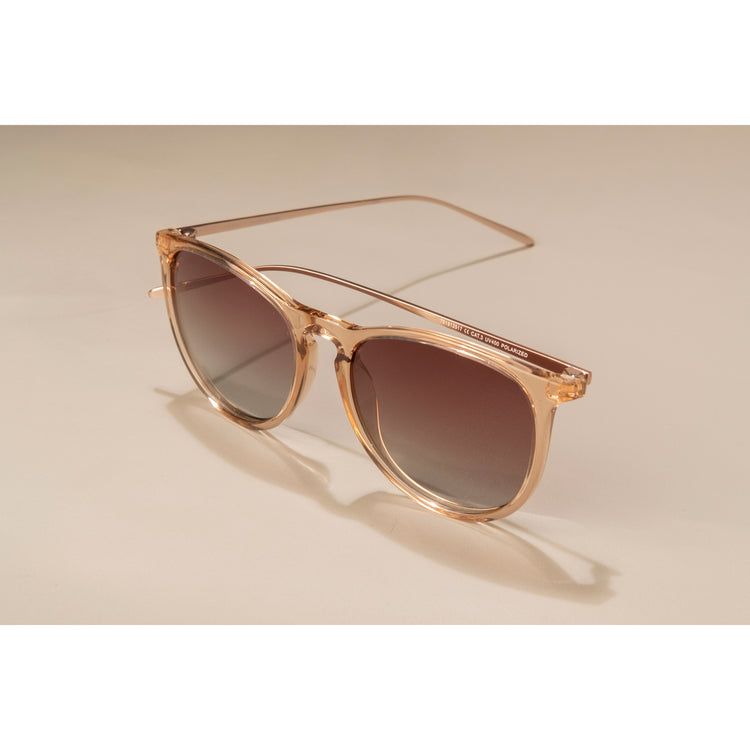 Pilgrim VANILLE Sonnenbrille Hellbraun/Gold Neueste Stile