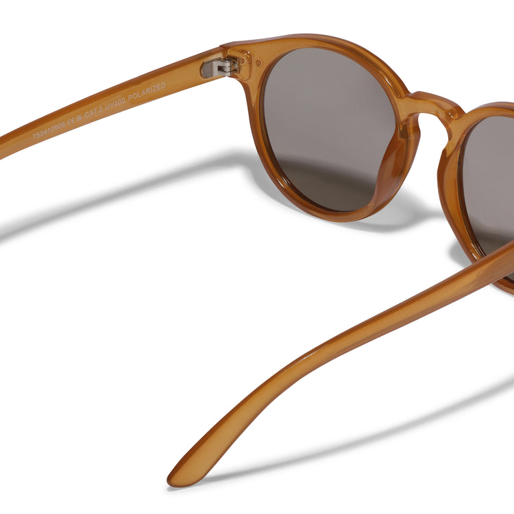 Pilgrim KYRIE Sonnenbrille Braun/Gold Letzter Tag