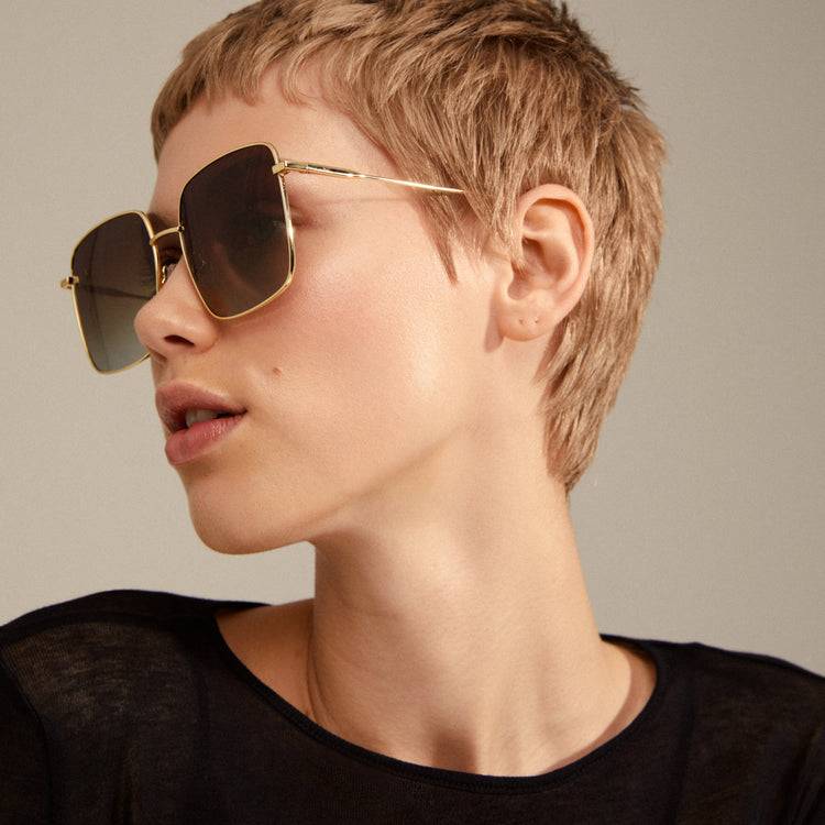 Pilgrim JONAN Sonnenbrille Braun/Gold Nur für heute