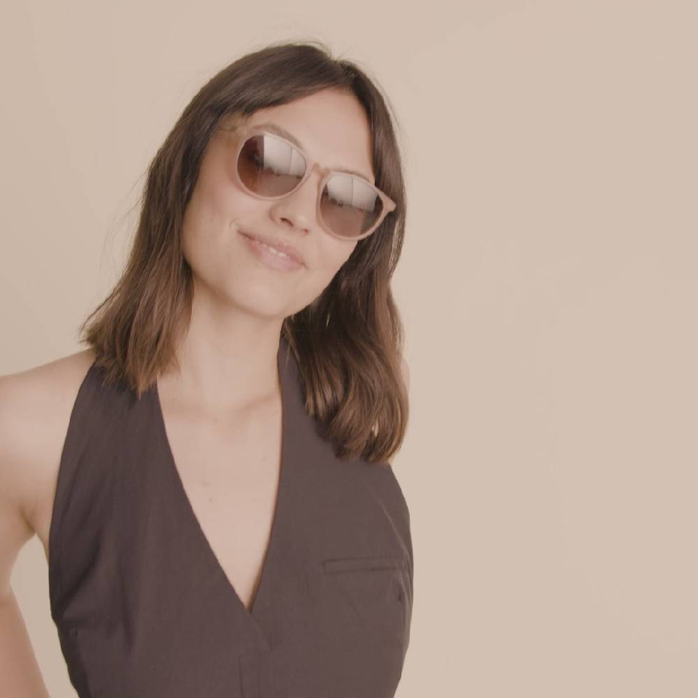 Pilgrim SAHARA Recycelte Sonnenbrille Rosa Nur noch ein Tag übrig
