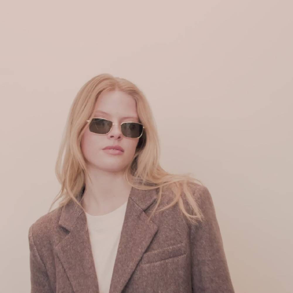 Pilgrim YEIDER Sonnenbrille Grün/Gold Valentinstagsangebot