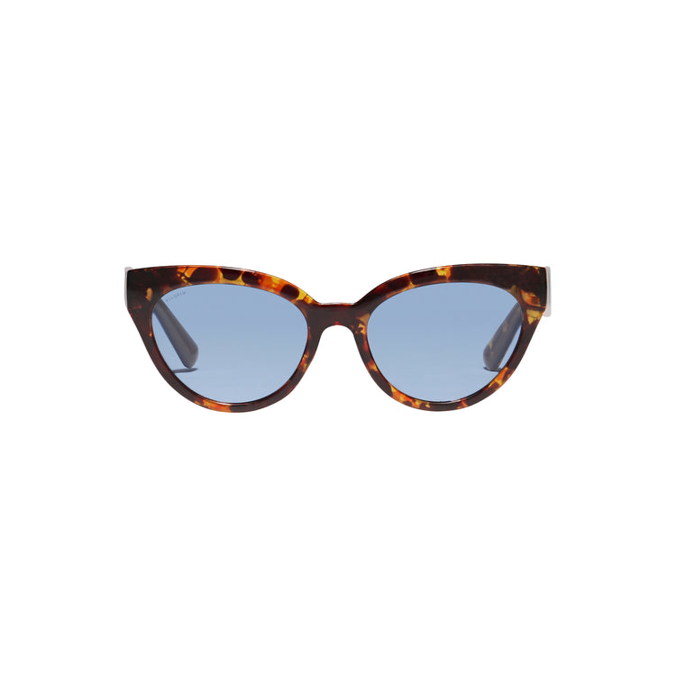 Pilgrim RAISA Recycelte Sonnenbrille Schildpatt-Braun Große Rabatte