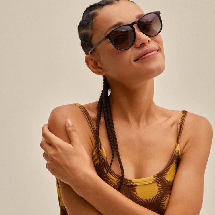 Pilgrim SAHARA Recycelte Sonnenbrille Schildpatt-Braun Neuheiten