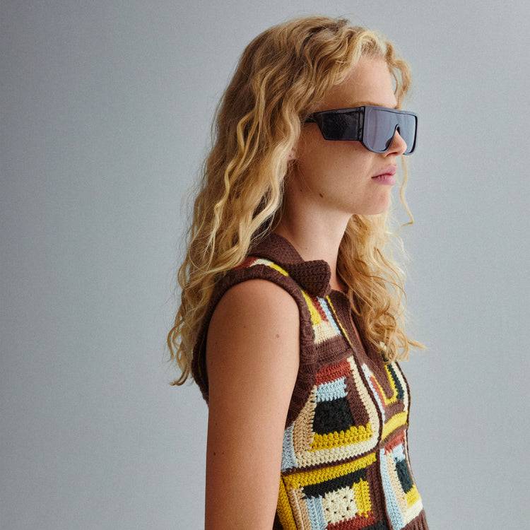 Pilgrim JOHARI Recycelte Sonnenbrille Schwarz Kauf eins, bekomm eins gratis