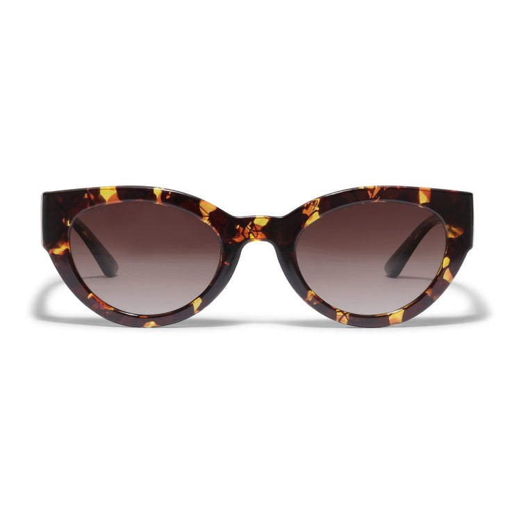Pilgrim JUNA Cat-Eye-Sonnenbrille in braunem Schildpatt Tägliche Deals