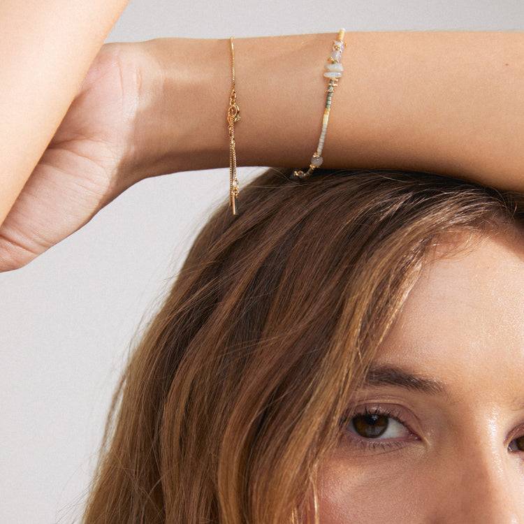 Pilgrim PIXIE Geschenkset, Armband 2-in-1-Set, vergoldet Wochenangebot