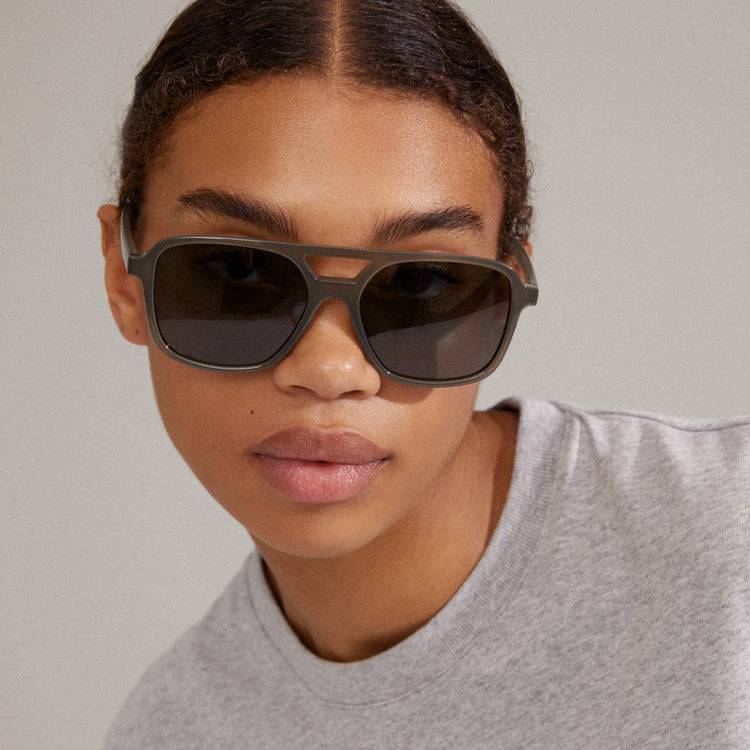 Pilgrim ELODIE Piloten-Sonnenbrille grau Fabrik Onlineshop