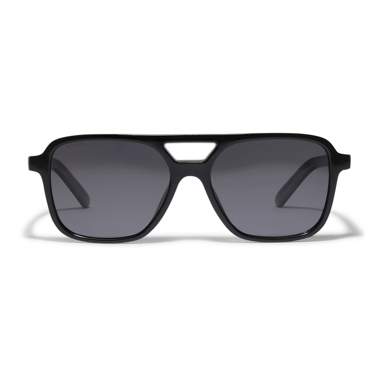 Pilgrim ELODIE recycelte Piloten-Sonnenbrille schwarz Exklusivangebot