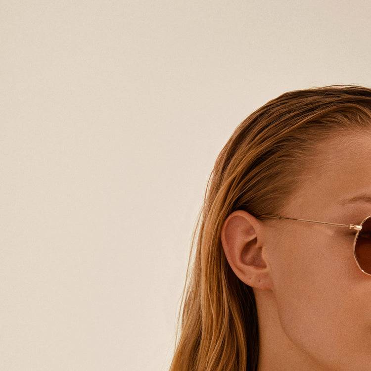 Pilgrim RYLAN Sonnenbrille Orange/Gold Muttertagsangebot