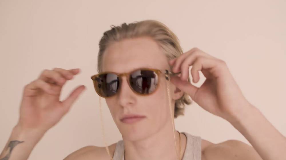 Pilgrim SAHARA Acetat Sonnenbrille hellbraun Vatertagsangebot