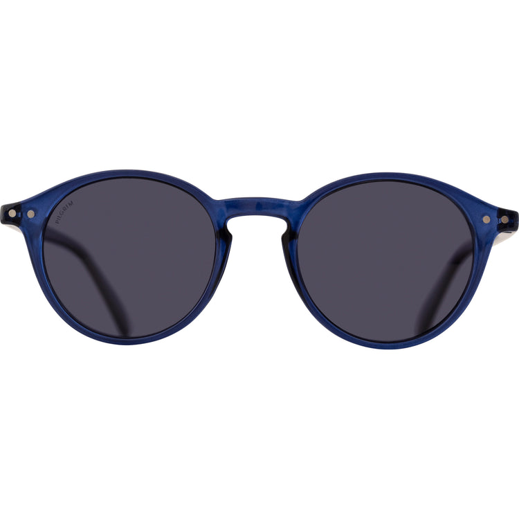 Pilgrim ROXANNE klassische runde Sonnenbrille, blau Riesige Rabatte