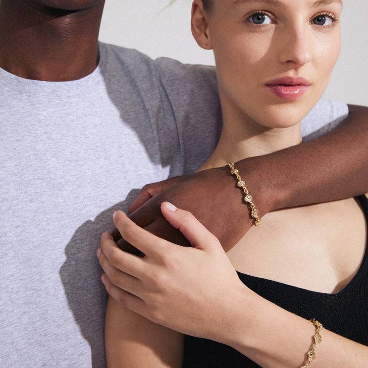 Pilgrim INAYA recyceltes Armband vergoldet Online Outlet
