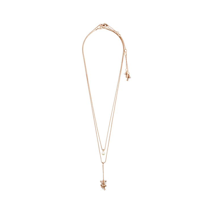 Pilgrim JOLENE recycelte Halskette, mit Roségold platt Flash Sale