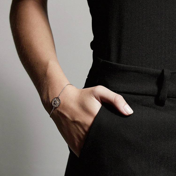 Pilgrim Armband : Fia : Rosévergoldet : Kristall Fabrikladen