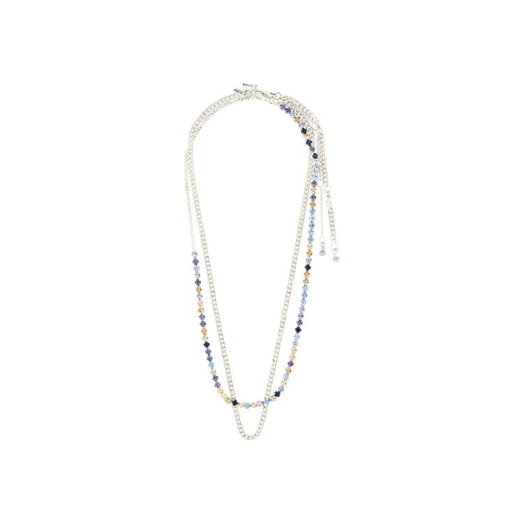 Pilgrim REIGN Halsketten, 2-in-1-Set, versilbert Neuheiten