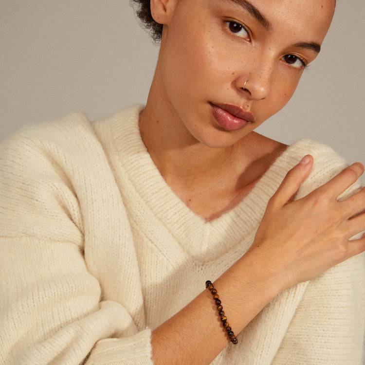 Pilgrim HEILSTEINE Armband mit Tigerauge Günstiger Verkauf