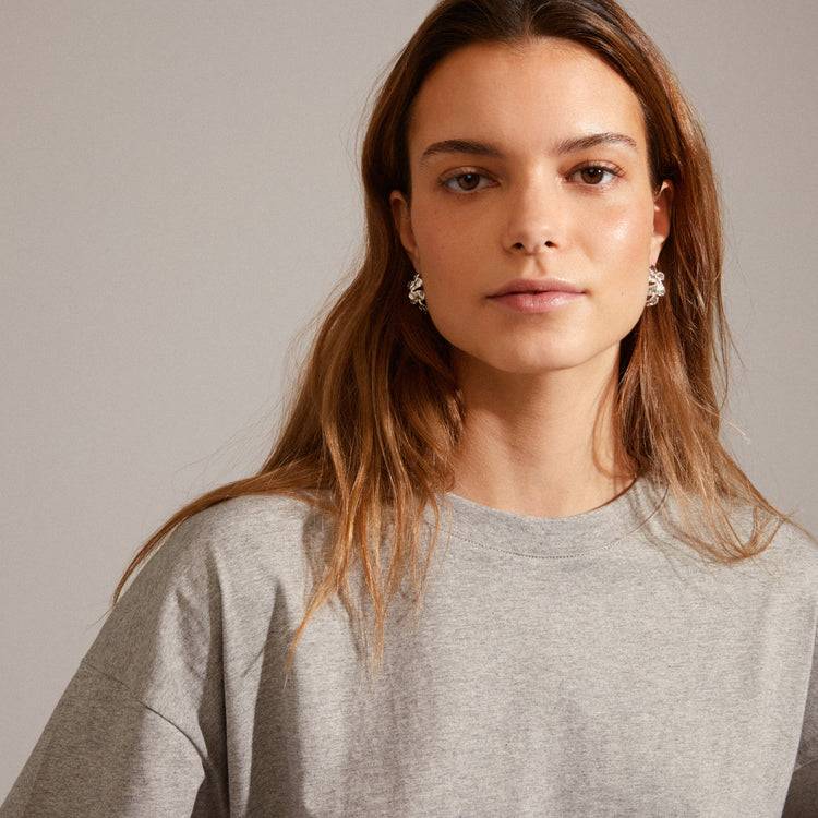 Pilgrim ECHO recycelte Creolen versilbert Cyber Monday