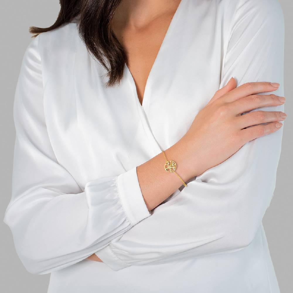 Rafaela Donata Armband Sterling Silber gelbgold Zirkonia weiß Limitierter Zeitrabatt