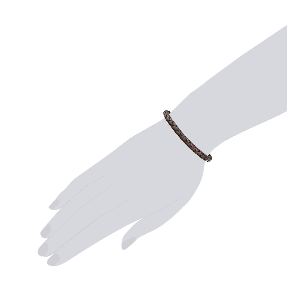 Rafaela Donata Armband dunkelbraun Begrenztes Angebot