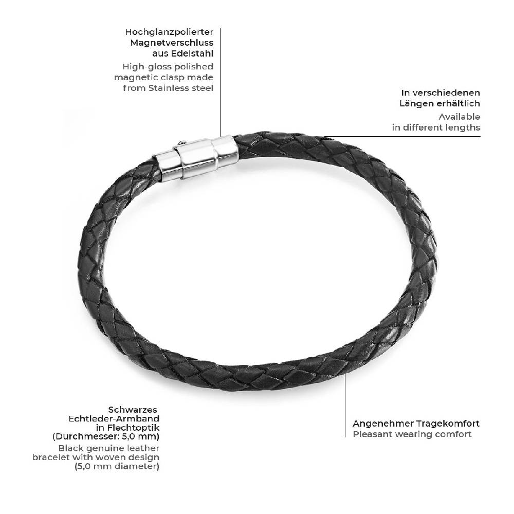 Rafaela Donata Armband schwarz Exklusivangebot