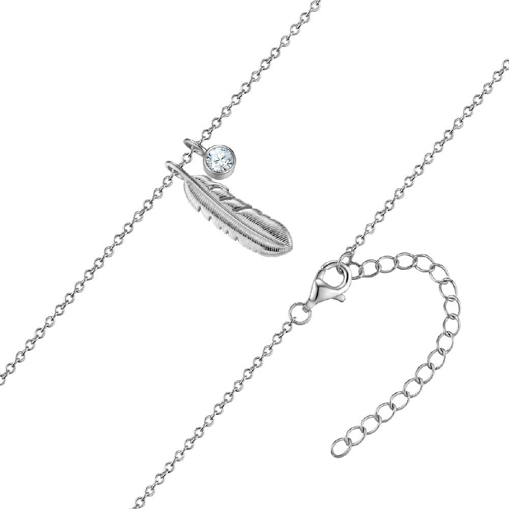 Rafaela Donata Kette mit Anhänger Sterling Silber Zirkonia weiß Bis zu 50% Rabatt