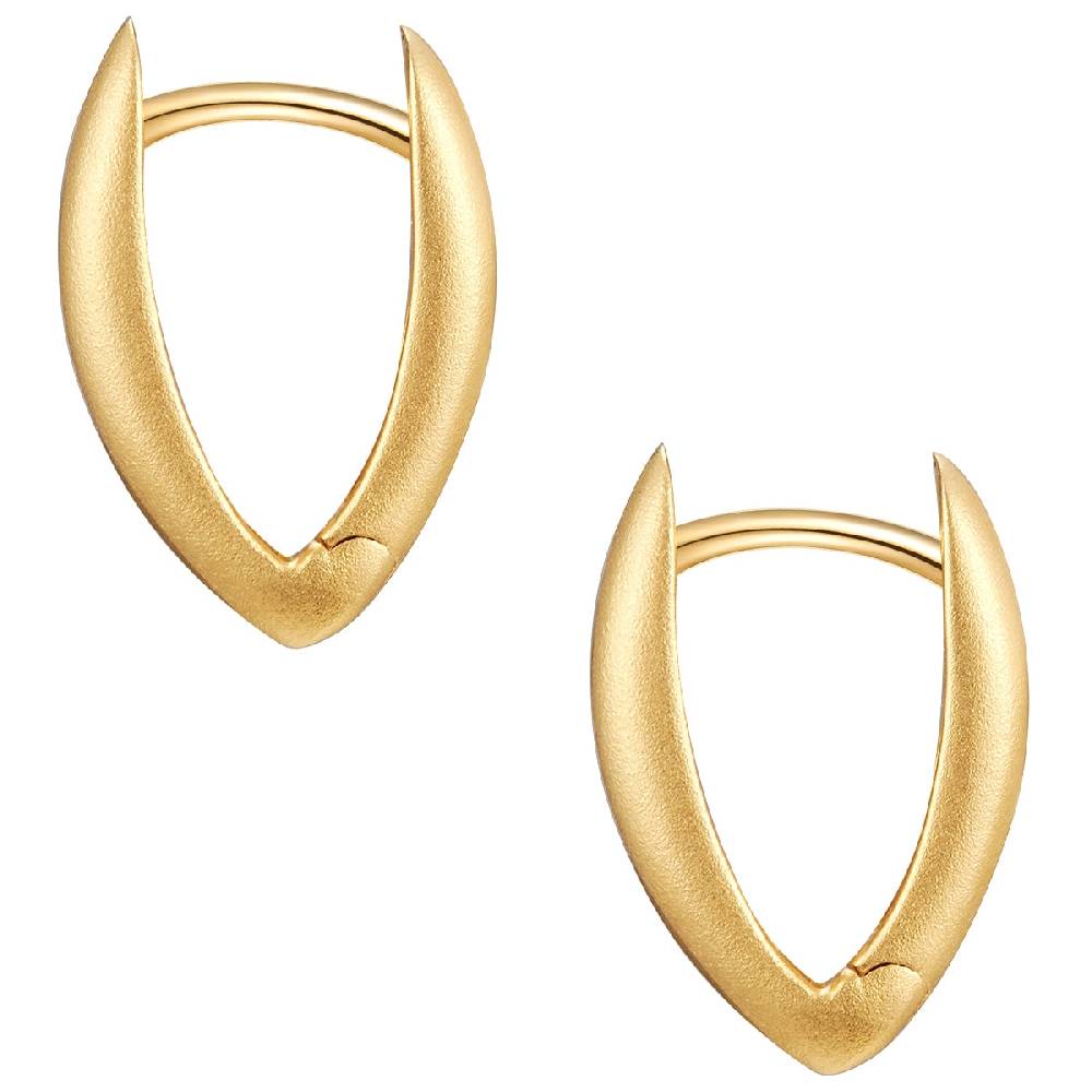 Rafaela Donata Creolen Sterling Silber gelbgold Discount Store für neue Produkte