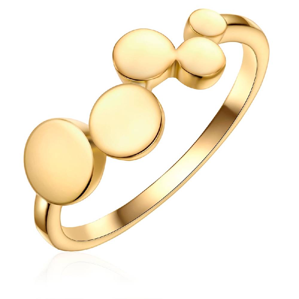 Rafaela Donata Ring Sterling Silber gelbgold Meist gekauft