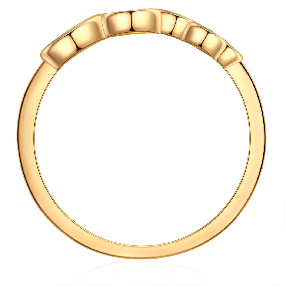 Rafaela Donata Ring Sterling Silber gelbgold Meist gekauft