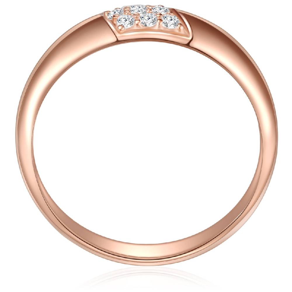 Rafaela Donata Ring Sterling Silber roségold Zirkonia weiß Günstig kaufen